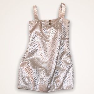 🆕 LaROK Bubble Metallic Mini Dress